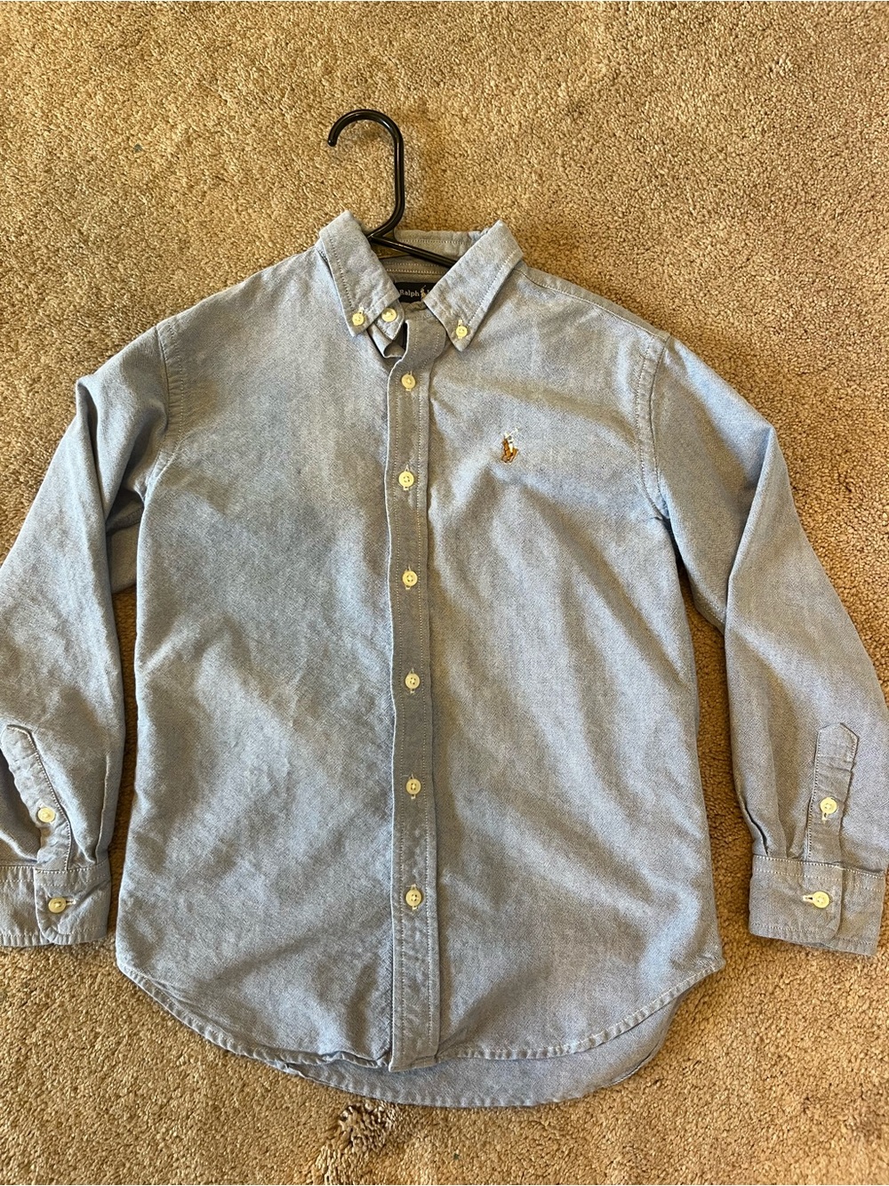 Polo by Ralph Lauren Light Blue Button-Down Oxford Shirt